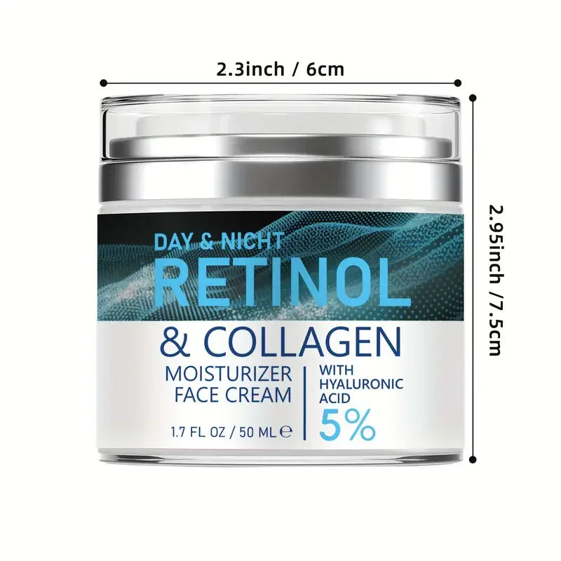 ENVISHA Retinol Collagen Cream – Anti-Aging, Wrinkle Repair & Deep Hydration | Moisturizing, Whitening & Skin Exfoliation – ajprime.shop AJ PRIME