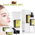 “Snail Secretion Filtrate 96% Korean Essence Set for Moisturizing & Anti‑Aging”