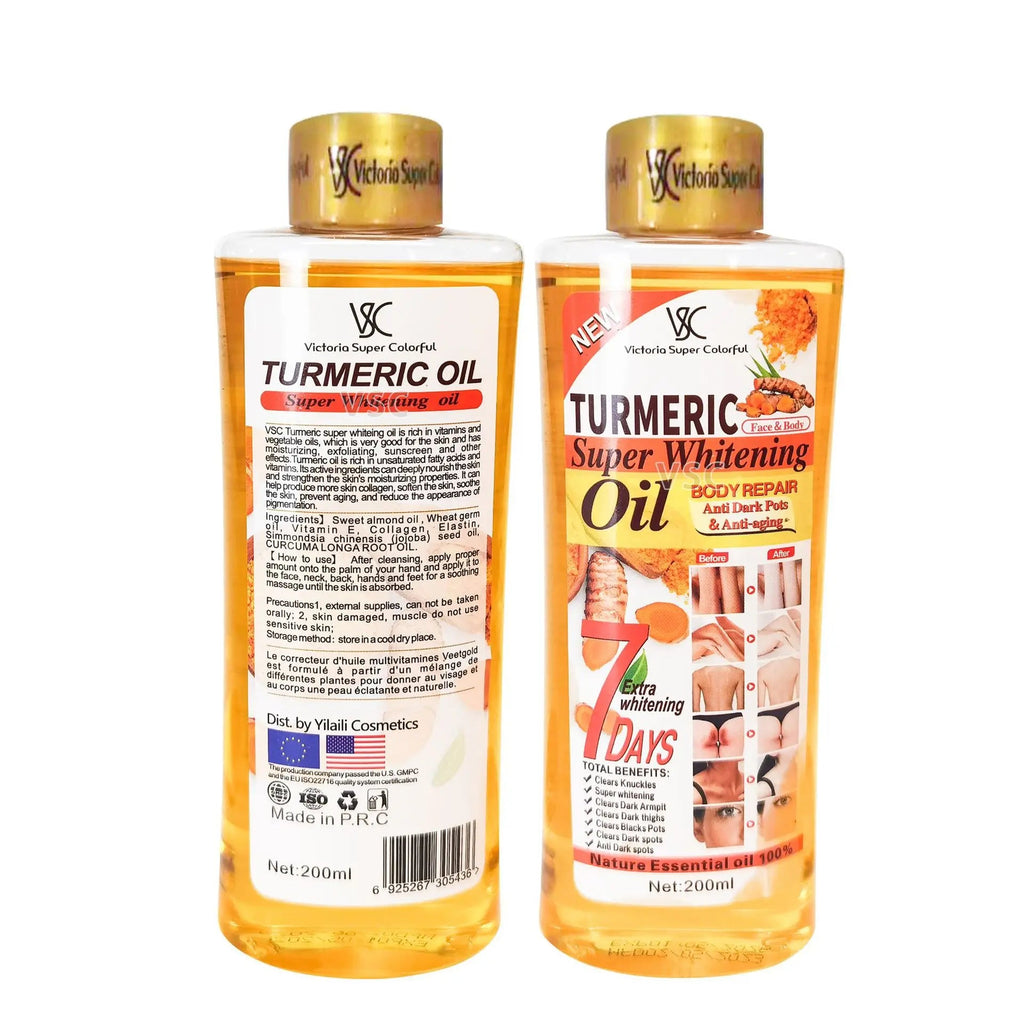 Turmeric Essential Oil 200ml – Brightening & Moisturizing Facial & Body Massage Oil | Aromatherapy, Diffuser & Skin Smoothing Care – ajprime.shop The Premium