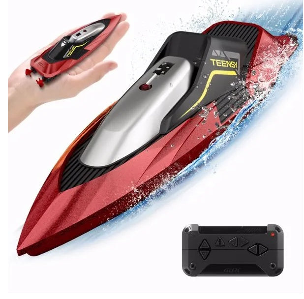 4DRC S5 RC Boat For Pools And Lakes, 2.4 GHz 20MPH Racing Boats, Rechargeable Battery,Low Battery Alarm,Gifts For Boys Girls,Logistics Is Randomly Sent By UPS USPS  FEDEX.