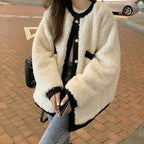 Lambswool Thickened Cotton Padded Coat