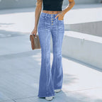 Women's Washed Stretch Fashion Jeans