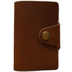 Handmade Cowhide Card Holder Men's Genuine Leather