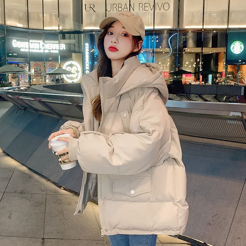 Korean Style Loose Autumn Winter Coat Cotton-padded Jacket