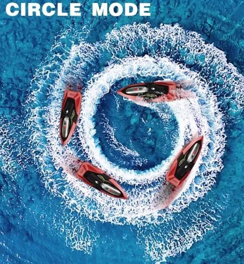 4DRC S5 RC Boat For Pools And Lakes, 2.4 GHz 20MPH Racing Boats, Rechargeable Battery,Low Battery Alarm,Gifts For Boys Girls,Logistics Is Randomly Sent By UPS USPS  FEDEX.