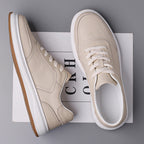 Casual Soft Leather Soft Bottom Men's Sneakers