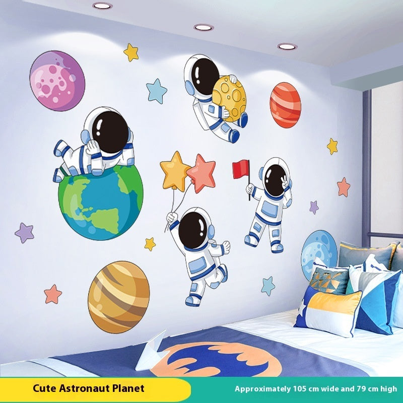 Spaceman Astronaut Wall Decorations Stickers