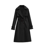 Mid-length Temperament Casual Trench Coat