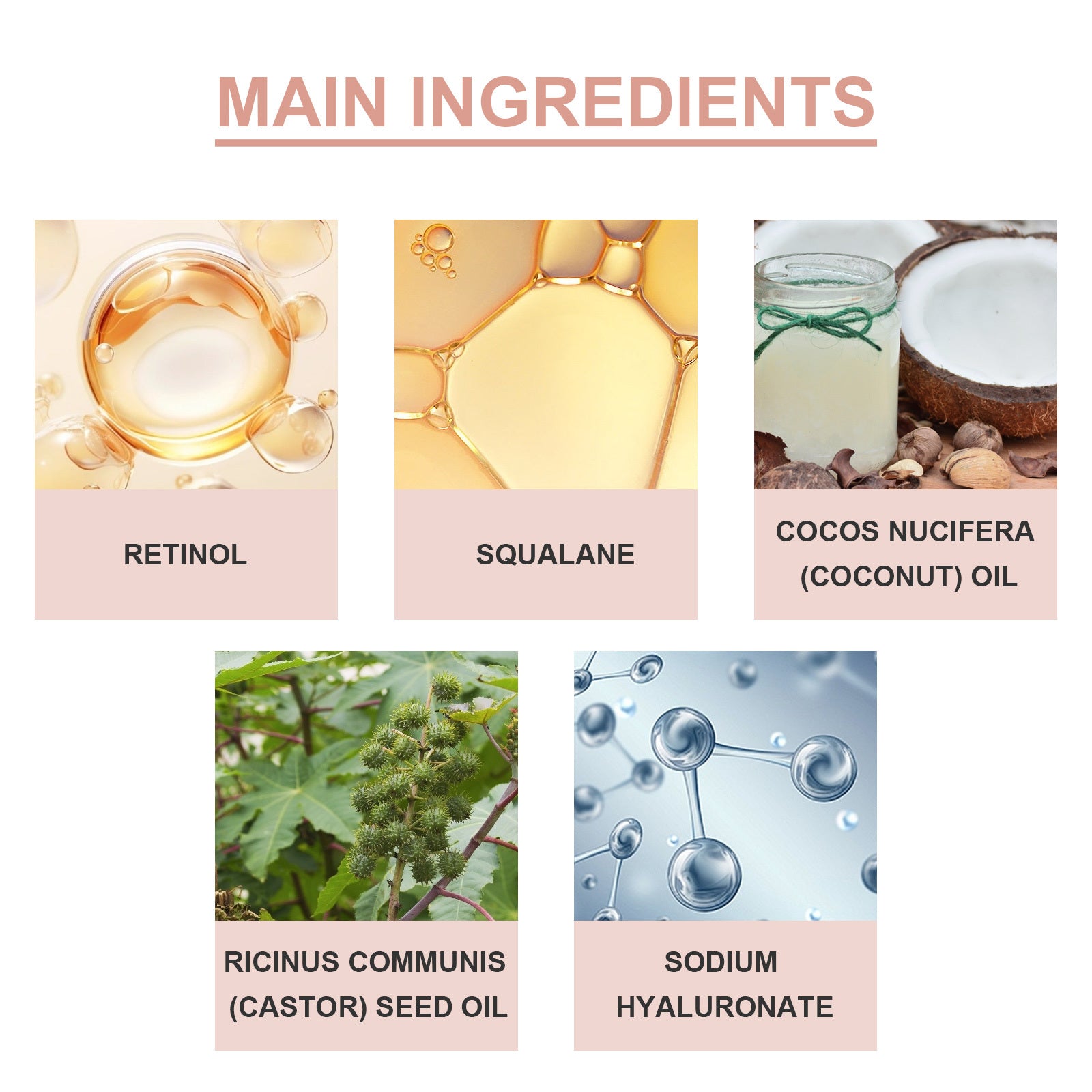 Hoygi Retinol Eye Stick, Brightening And Firming Skin Around Eyes Fade Eye Lines Dark Circles Anti-Aging Eye Cream