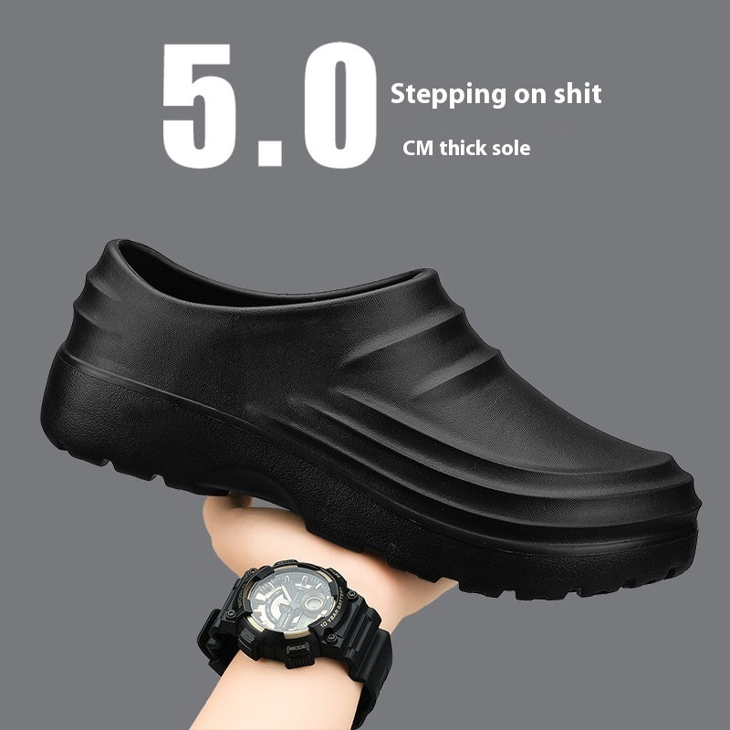 Waterproof Non-slip New All-inclusive Work Lightweight Platform Shoes