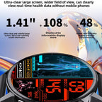 Smart Watch Non-Invasive Blood Glucose Body Temperature Blood Pressure Blood Oxygen Automatic Measurement ECG Ppg Blood Lipid Health Manager