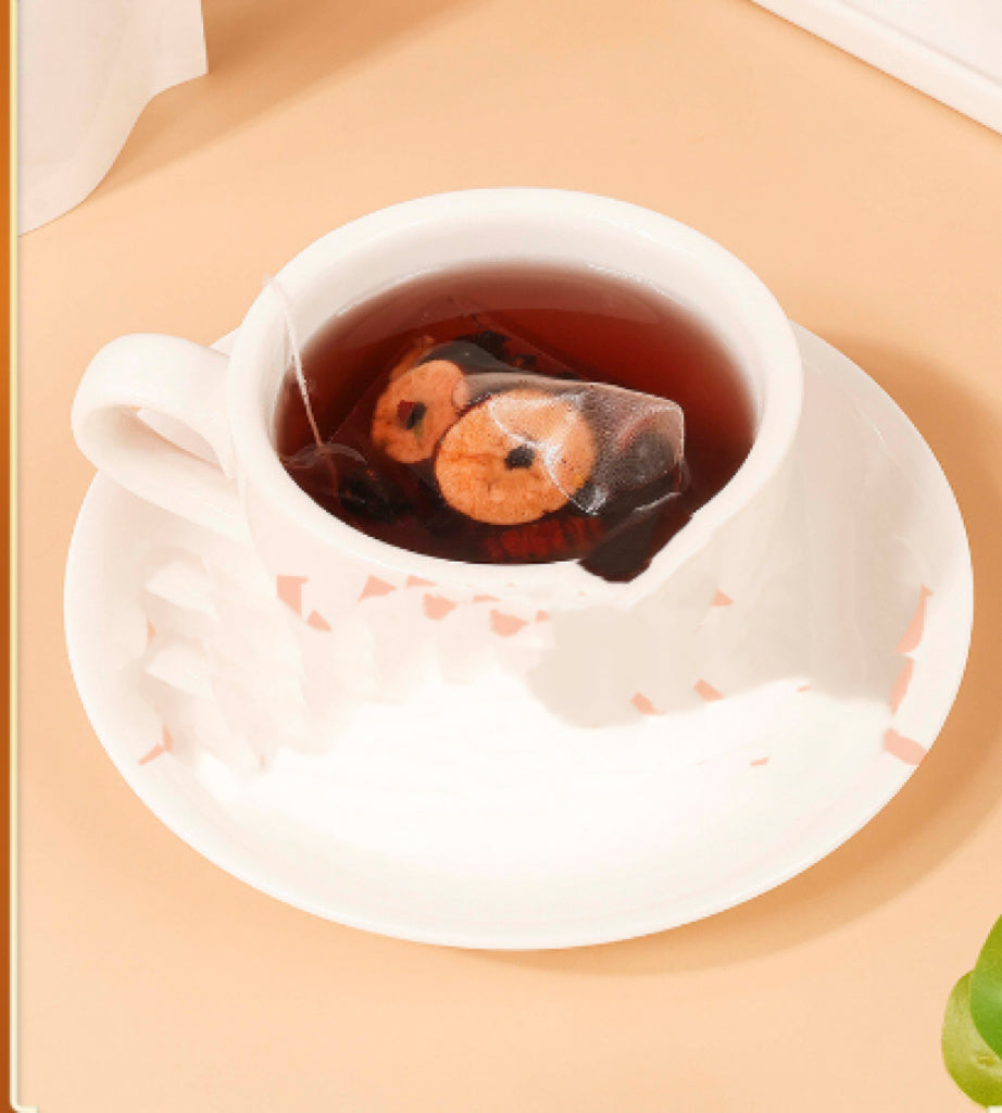 Ginseng Wubao Tea Healthy Nutrition Easy To Carry