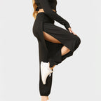 High-slit Casual Pants