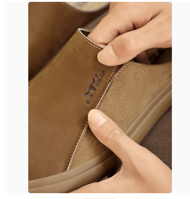 Outdoor Wear Summer Deodorant Leather Sandals Men