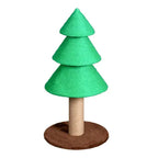 31.5in Christmas Tree Cat Scratcher, Cat Scratching Post For Indoor Cats, Large Sisal Cat Scratching Tree Cat Scratch Tower, Green - The Premium