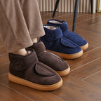 Large Opening Warm Boots With Anti-slip Rubber Soles For Men And Women
