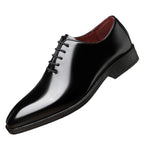 British Style Fashion Business Glossy Pointed Toe Comfortable All-matching Men's Shoes