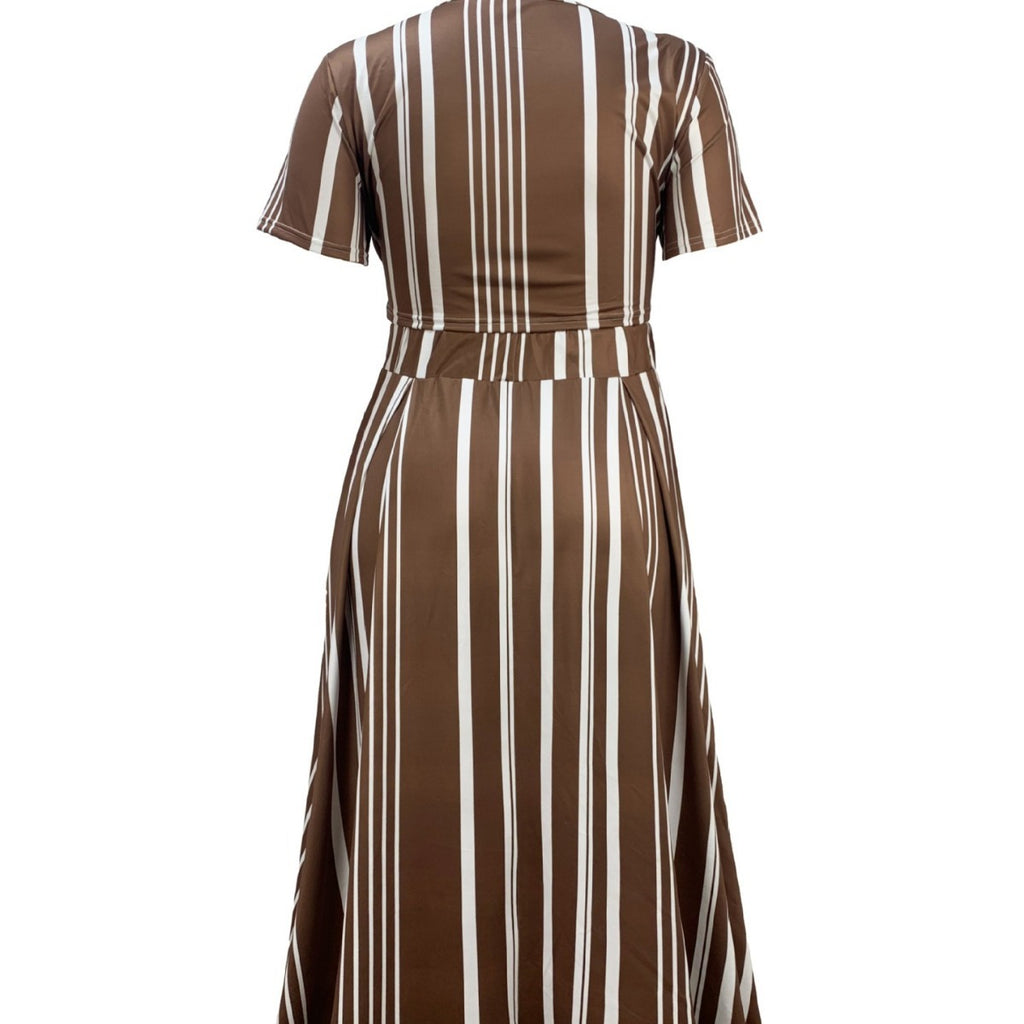 European And American Fashion Plus-size Two-piece Set