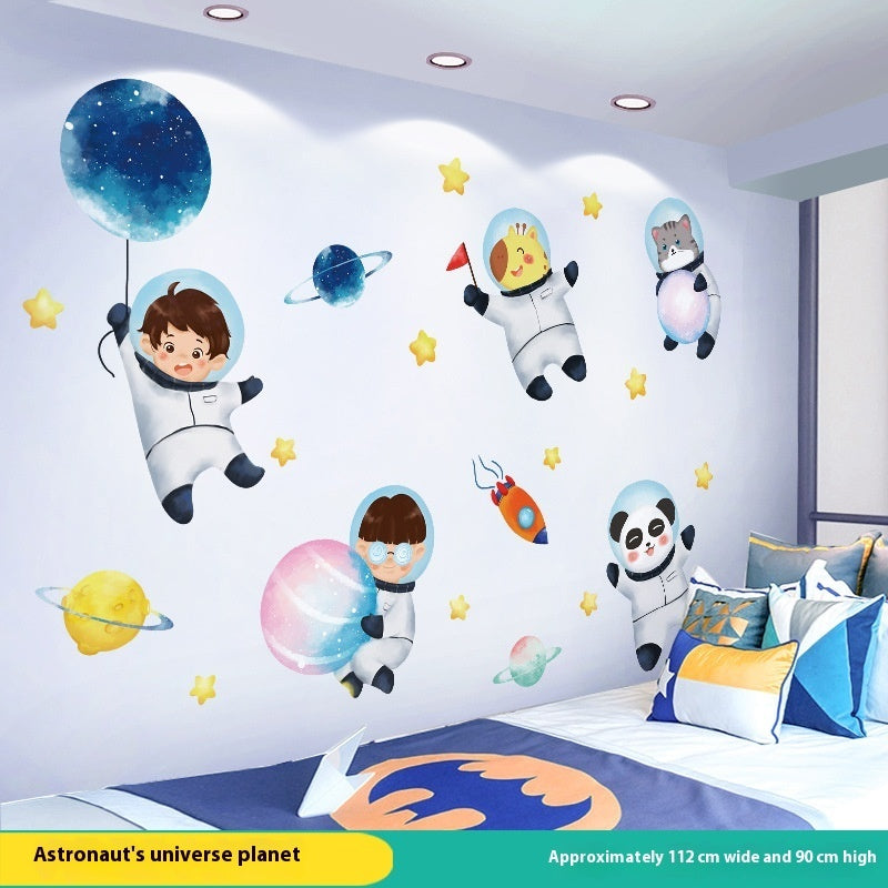 Spaceman Astronaut Wall Decorations Stickers