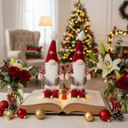 2PCS Set Christmas Gnomes Holiday Decor Cute Tabletop Ornaments For Party Gifts & Home Display FBA Shipment - The Premium