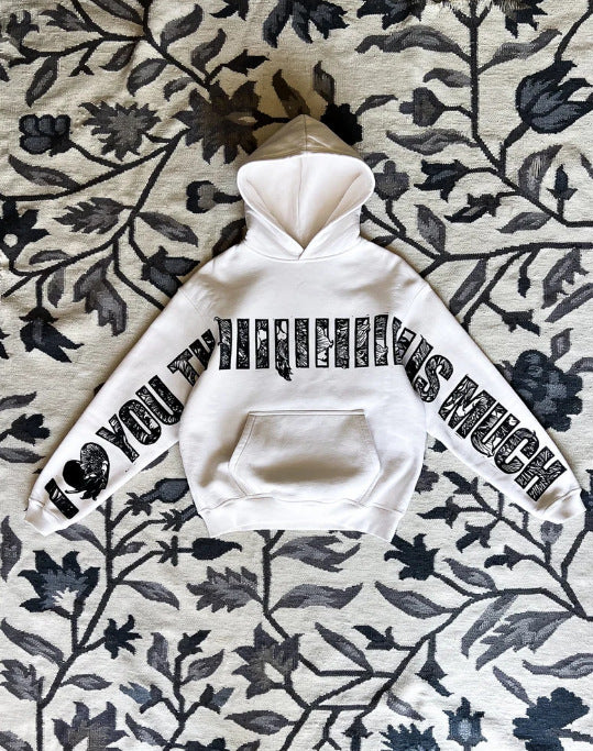 Hoodie 3D Digital Print INS Trendy Cool Sweatshirt Women
