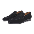 Summer Slip-on New Japanese Style Simple Suede Shoes