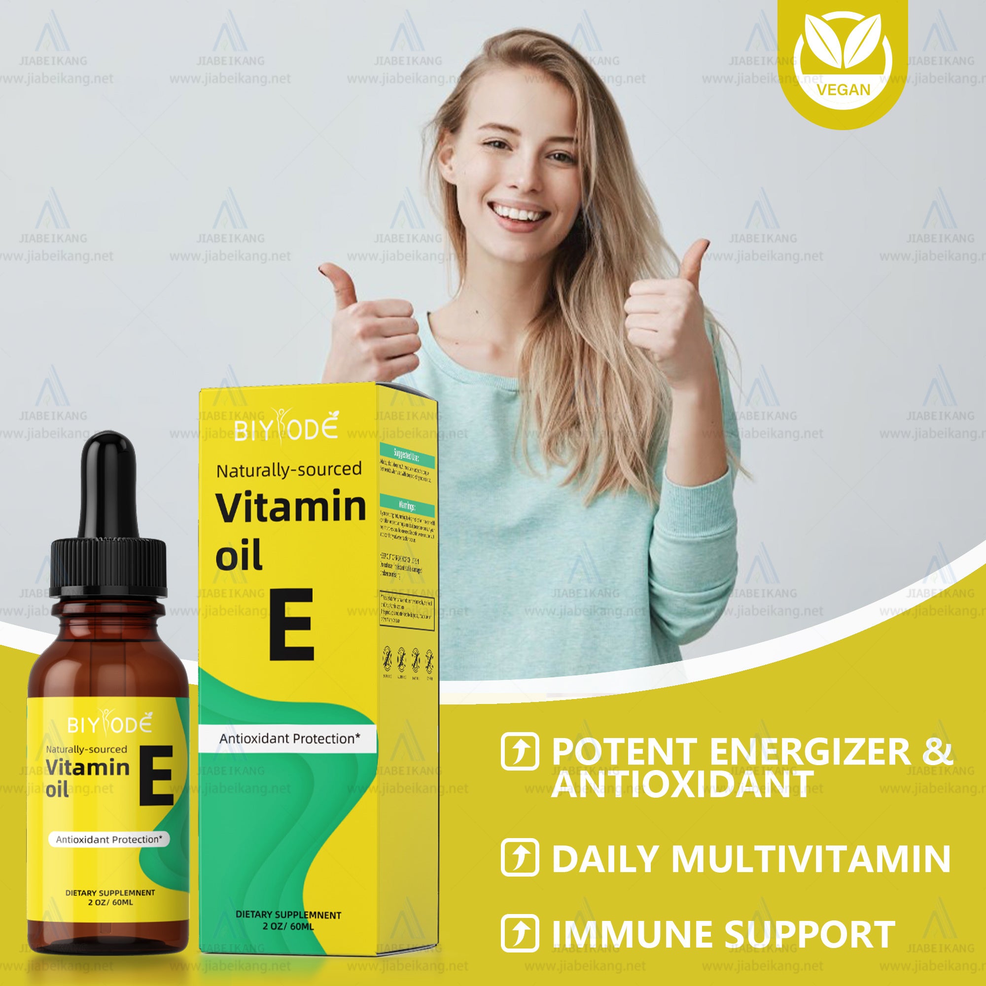 Wholesale Vitamin OEM Whitening Seasonal Health Natural Vitamins E Drops