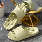 Men's Bathroom Hollow-out Quick-drying Eva Slippers