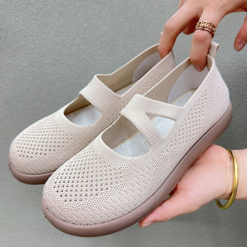 Fabric Women's Flat Casual Sports Flats