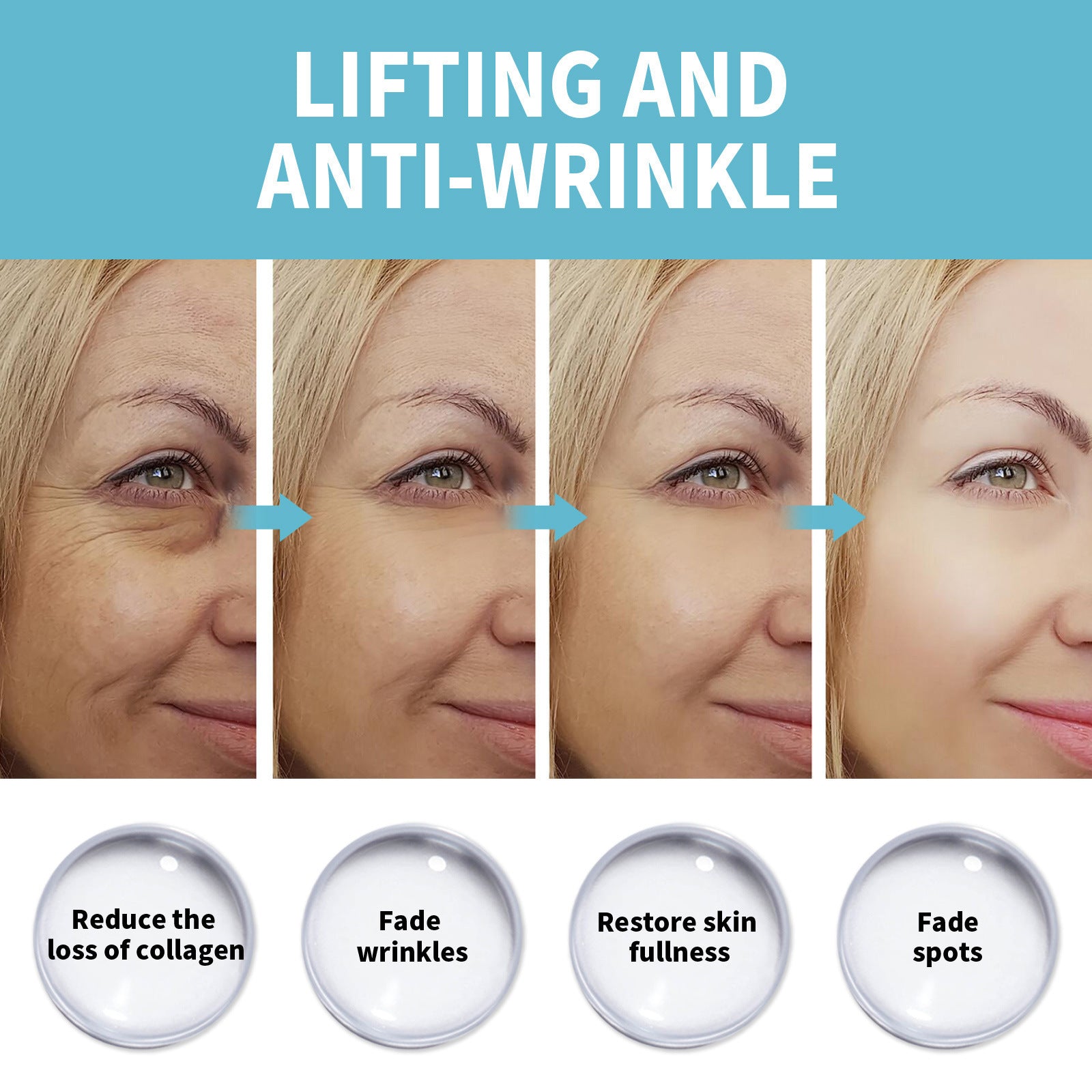 Collagen Anti-wrinkle Fade Wrinkles French Lines Nourishing And Firming Skin Anti-aging Cream