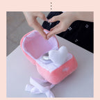 Couple Confession Ring Love Big Diamond Ring Doll Plush Ring Box