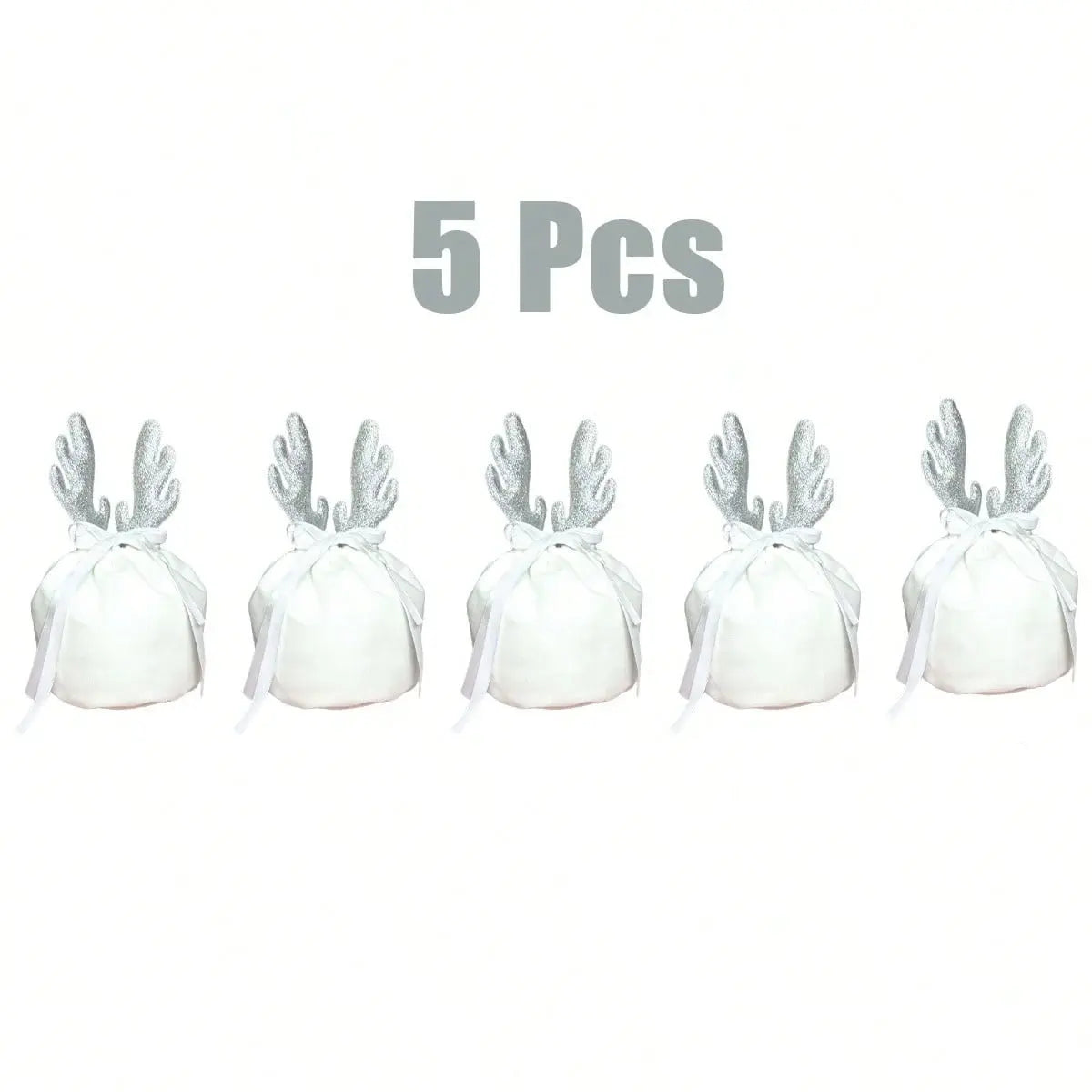 5 Pcs Christmas Gift Pouch Christmas Velvet Drawstring Bag Christmas Treat Bags With Drawstring Christmas Drawstring Wrapping Bags For Jewelry Xmas Party Supplies - The Premium
