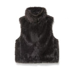 Women's Fashionable Loose Casual Faux Fur Vest