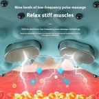 Multifunctional Shoulder And Neck Massage Instrument Portable EMS Hot Compress Massage Pillow