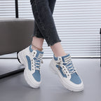 Spring And Autumn Platform Casual Skateboard Shoes Women