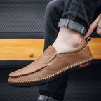 Men's Slip-on New Casual Leather Shoes