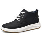 Men's Retro Workwear Height Increasing Leisure Board Shoes