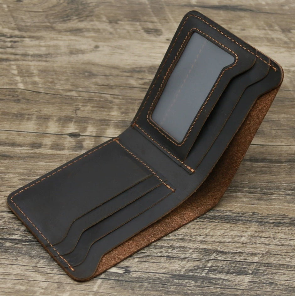 Leather Simple Multi Card Wallet