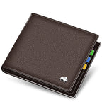Wallet Men's Short First Layer Cowhide Multiple Card Slots