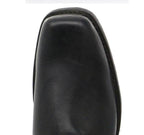 Vintage Men's Cowboy Boots Belt Buckle Ring High Top