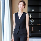 Women's Outer Wear Vest Waistcoat Hotel Receptionist Uniform Work Clothes