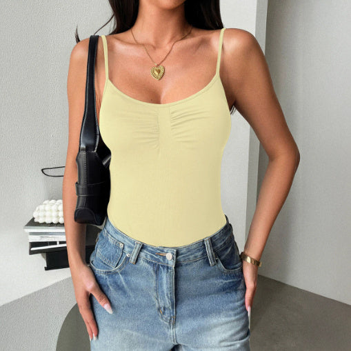 Sexy Camisole Vest Jumpsuit Women's Clothing