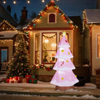 7.2FT Lighted Christmas Inflatable Decoration, Inflatable Christmas Tree, Funny Blow Up Yard Decorations With Built-in LED Lights For Holiday Party Front Yard Lawn Garden Decor - The Premium