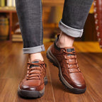 Plus Size Men's Shoes Leather Outdoor