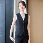 Women's Outer Wear Vest Waistcoat Hotel Receptionist Uniform Work Clothes
