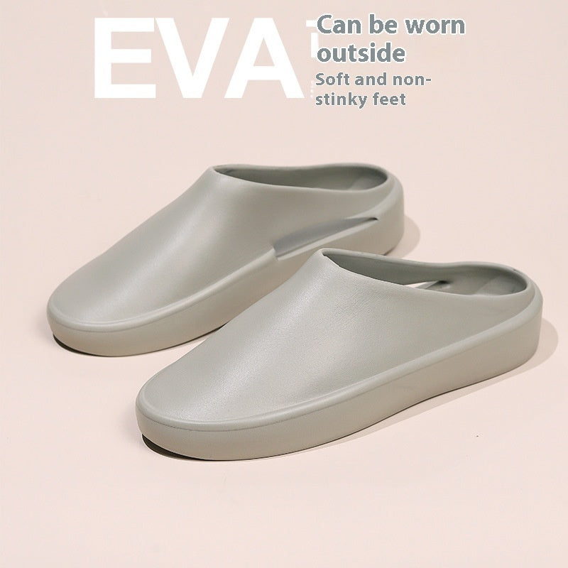 Summer Can Be Worn Outside Closed-toe Slippers Non-slip Wear-resistant