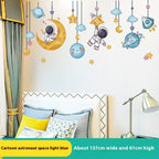 Spaceman Astronaut Wall Decorations Stickers