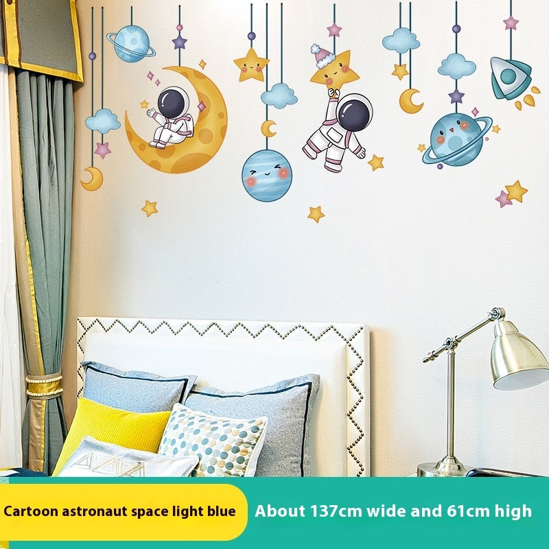 Spaceman Astronaut Wall Decorations Stickers