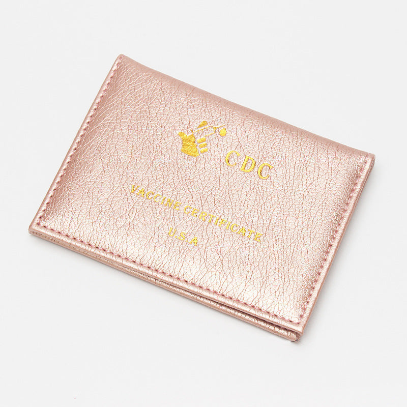 CDC Vaccination Protective Sleeve Card Holder