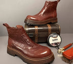 Retro Chelsea Men's Winter Worker Boot Mid-top British